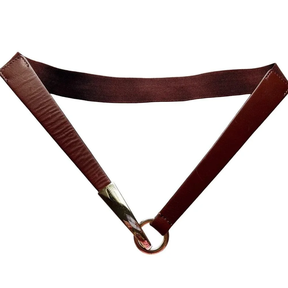 Brown And Gold Women's Belt
